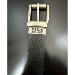 VTG Relic Genuine Leather Lined‎ Western Casual Dress Belt Men's Size 90/36